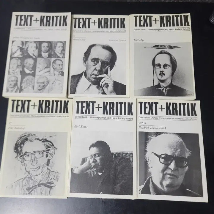 [BUNJANG] Text+Critic Magazine Collection (7 Volumes) / 텍스트+크리틱 잡지 7권 일괄