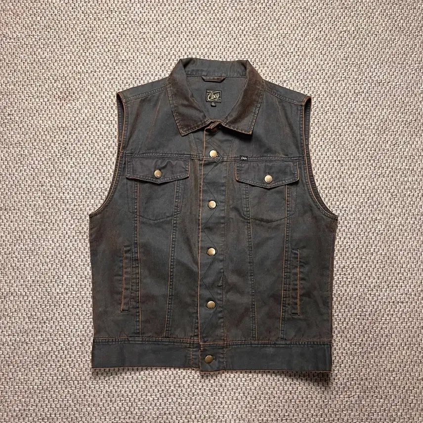 [BUNJANG] Obei Vintage Denim Vest (M) / 오베이 빈티지 데님 베스트 M