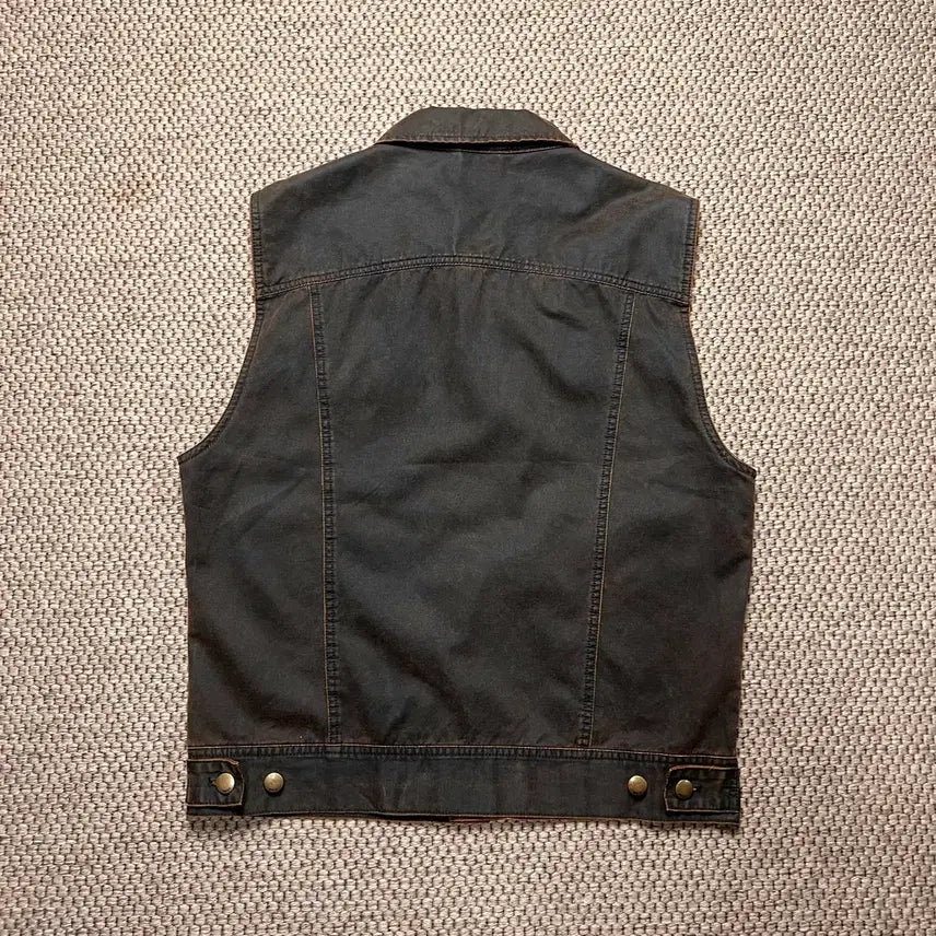 [BUNJANG] Obei Vintage Denim Vest (M) / 오베이 빈티지 데님 베스트 M