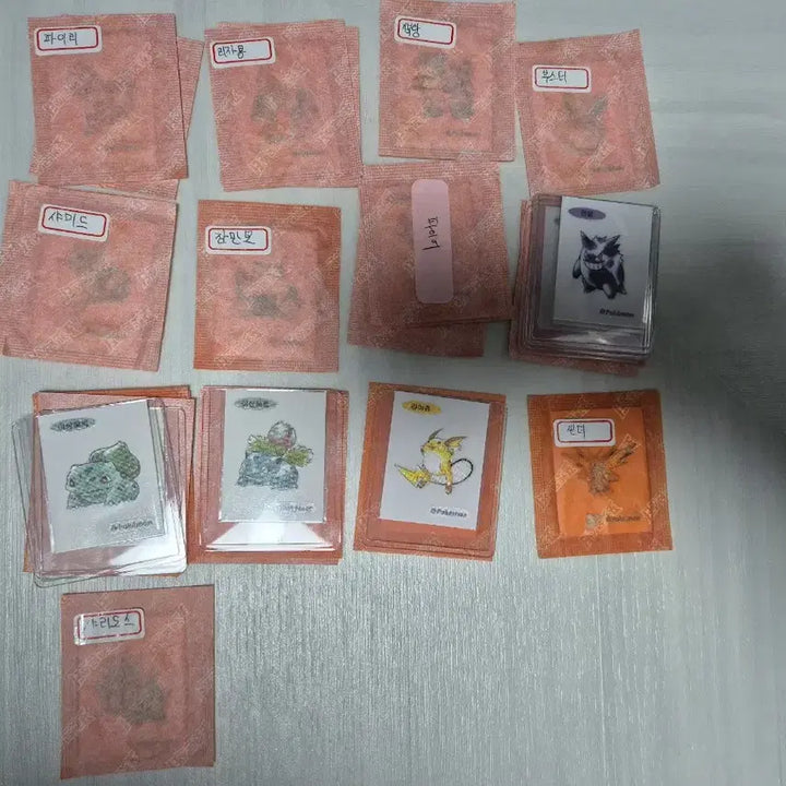 [BUNJANG] Pokemon Artwork Sticker Trading / 포켓몬 아트워크 띠부씰 교환