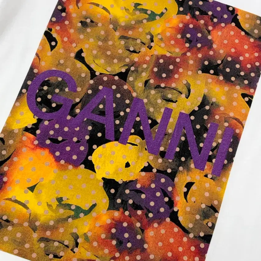 [BUNJANG] Ganni Printed T-Shirt Size S / GANNI 가니 프린팅 티셔츠 S 사이즈