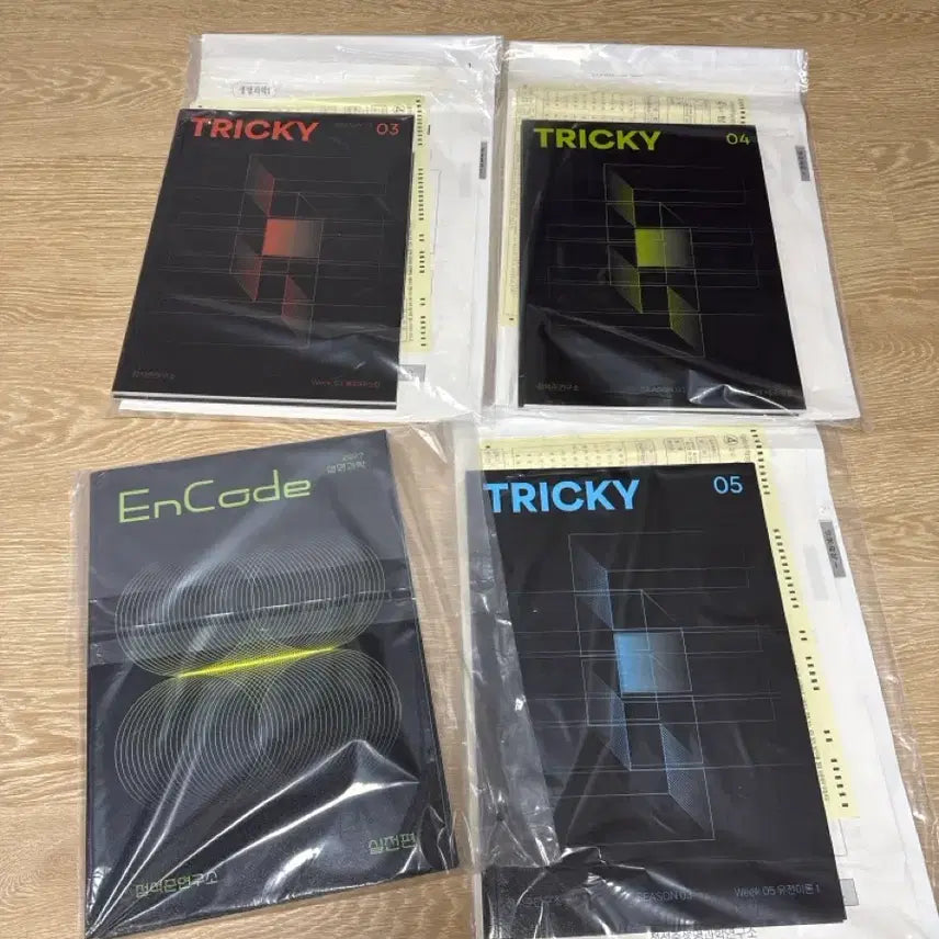 [BUNJANG] EnCode+Tricky 03 04 05 Package / EnCode+Tricky 03 04 05 패키지