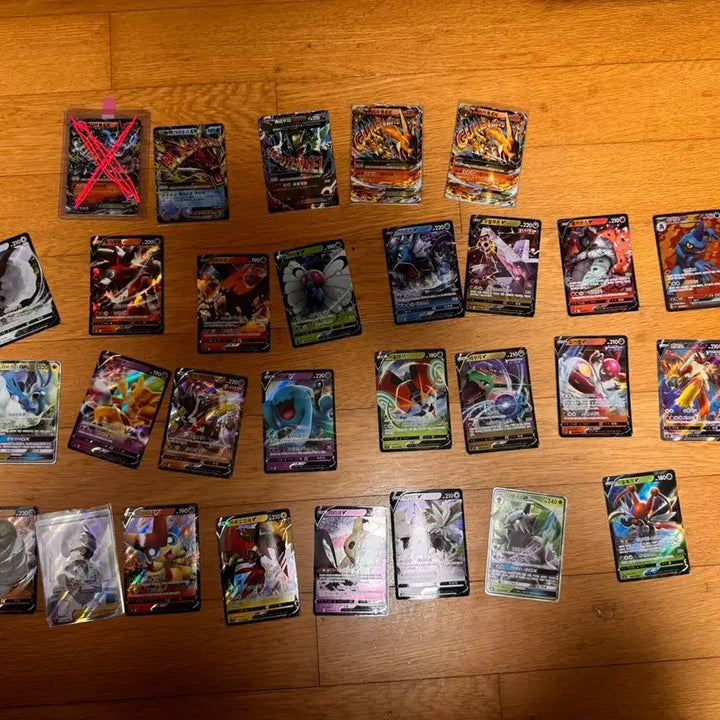 [BUNJANG] Pokemon Card Bundle Set / 마지막 가격)포켓몬카드 고대 메가 ex 6종 + 카드 다수 일괄 판매