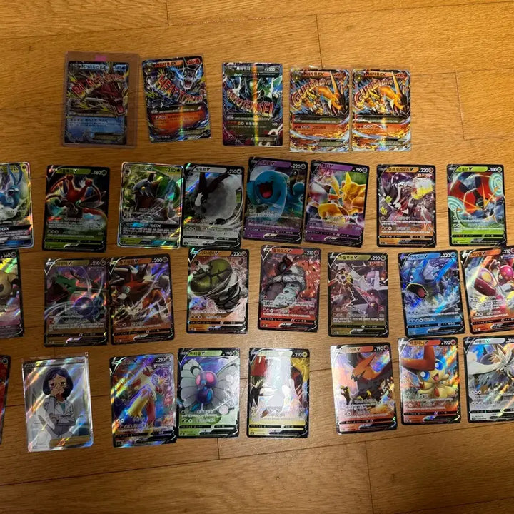 [BUNJANG] Pokemon Card Bundle Set / 마지막 가격)포켓몬카드 고대 메가 ex 6종 + 카드 다수 일괄 판매