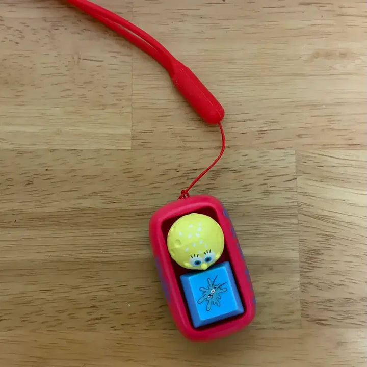 [BUNJANG] SpongeBob SquarePants Character Keycap Keychain / 스폰지밥 캐릭터 피규어 키캡 키링