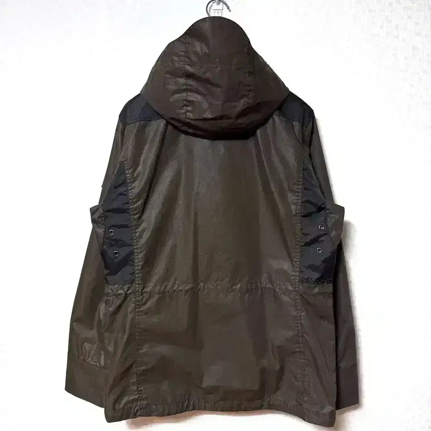[BUNJANG] Descente Windbreaker Zip-Up Woven Jacket (Khaki, L) / [L,100]데상트 바람막이 집업 우븐 자켓 카키