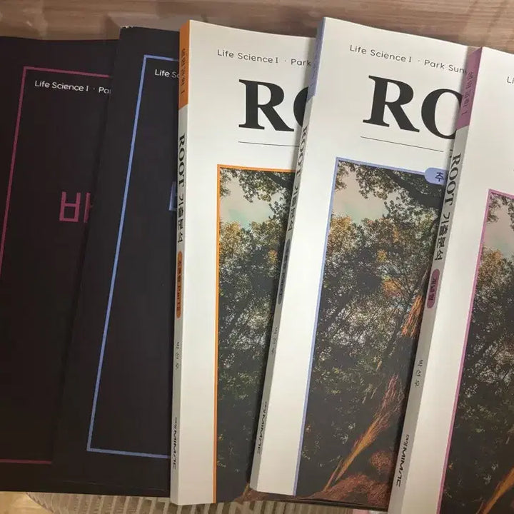 [BUNJANG] Root Biology Study Set - Sunwoo - Volume 6 + Sub-Notes / 생명과학 박선우 고양이,root 6권, 서브노트