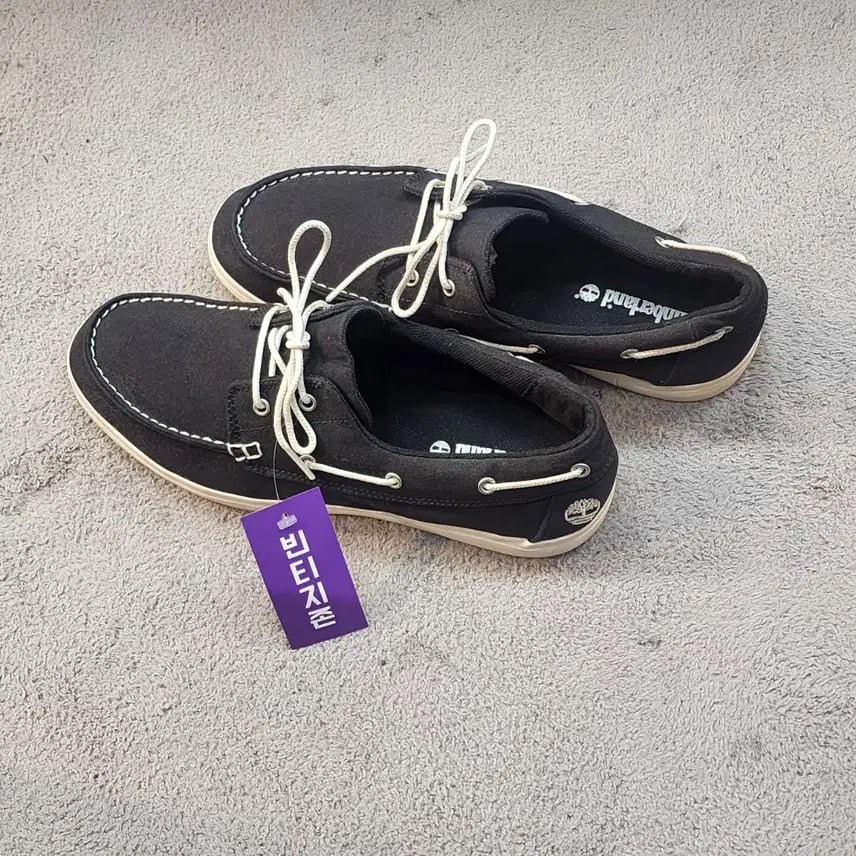 [BUNJANG] Timberland Black Boat Shoes (US 10) / 빈티지존 팀버랜드 보트슈즈 블랙 280