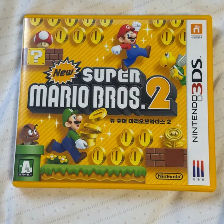 [BUNJANG] Nintendo 3DS New Super Mario Bros. 2 Korean Version / 닌텐도 3DS 뉴 슈퍼 마리오브라더스 2 한글판