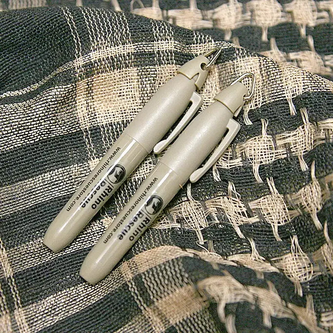 [BUNJANG] Rhino Rescue Tactical Marker Pen 2-Pack / Rhino Rescue EDC용 전술 마커 펜 2개