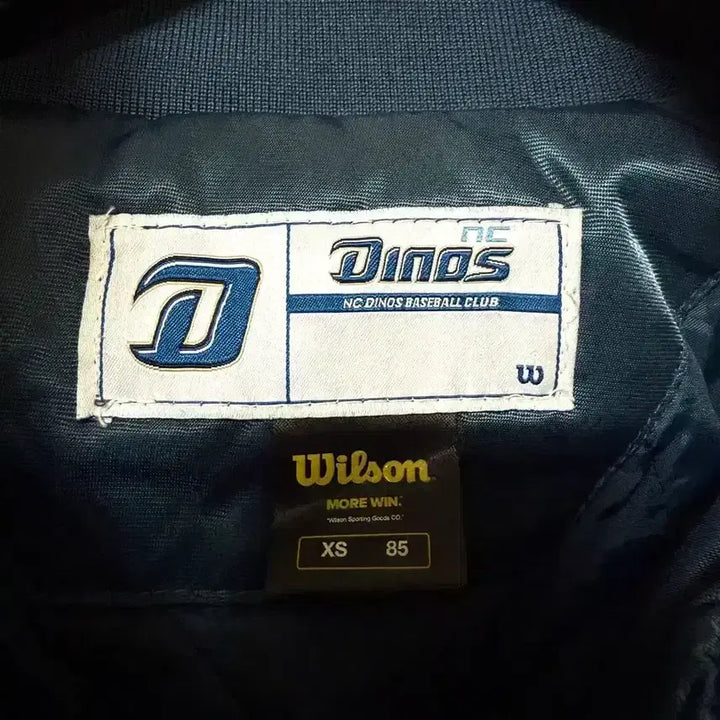 [BUNJANG] Wilson NC Dinos Varsity Zip-Up Jacket / [XS,85]윌슨 NC 다이노스 바시티 집업 자켓 스타디움