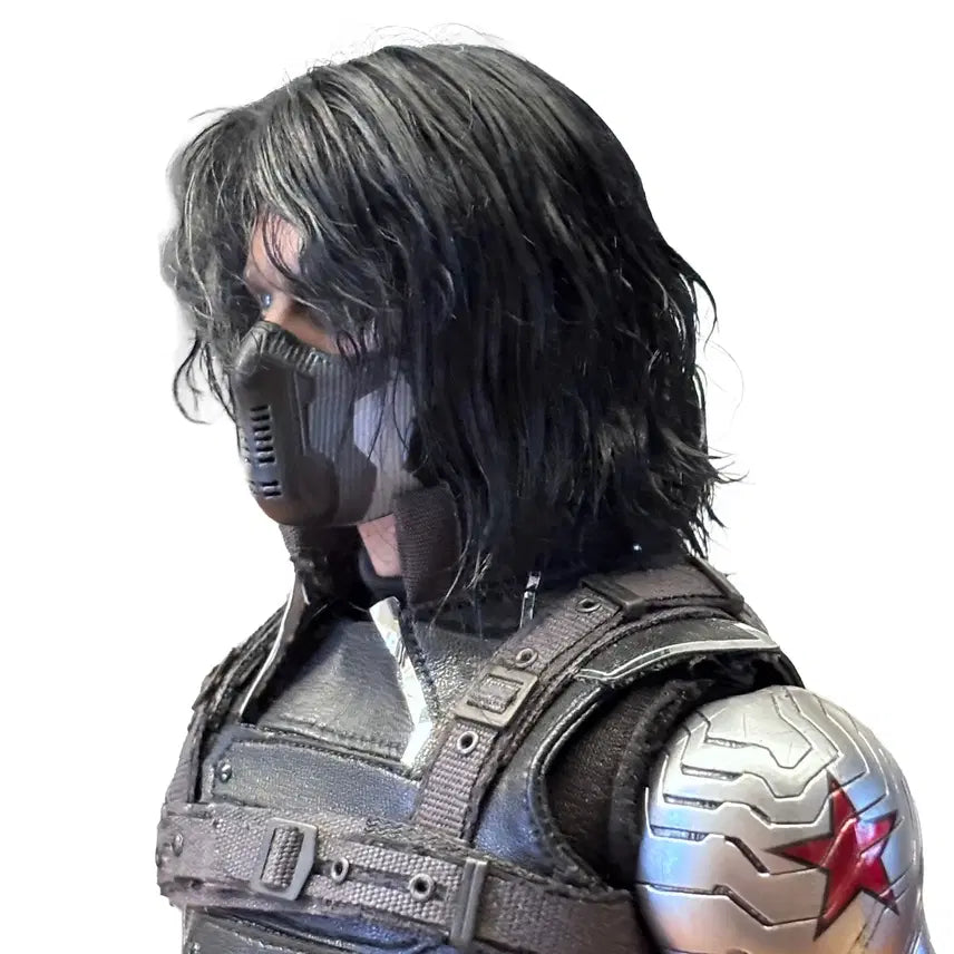 [BUNJANG] Hot Toys Winter Soldier Bucky Barnes Custom Sculpted Hair Figure / 핫토이 작가작커스텀 윈터솔져 버키