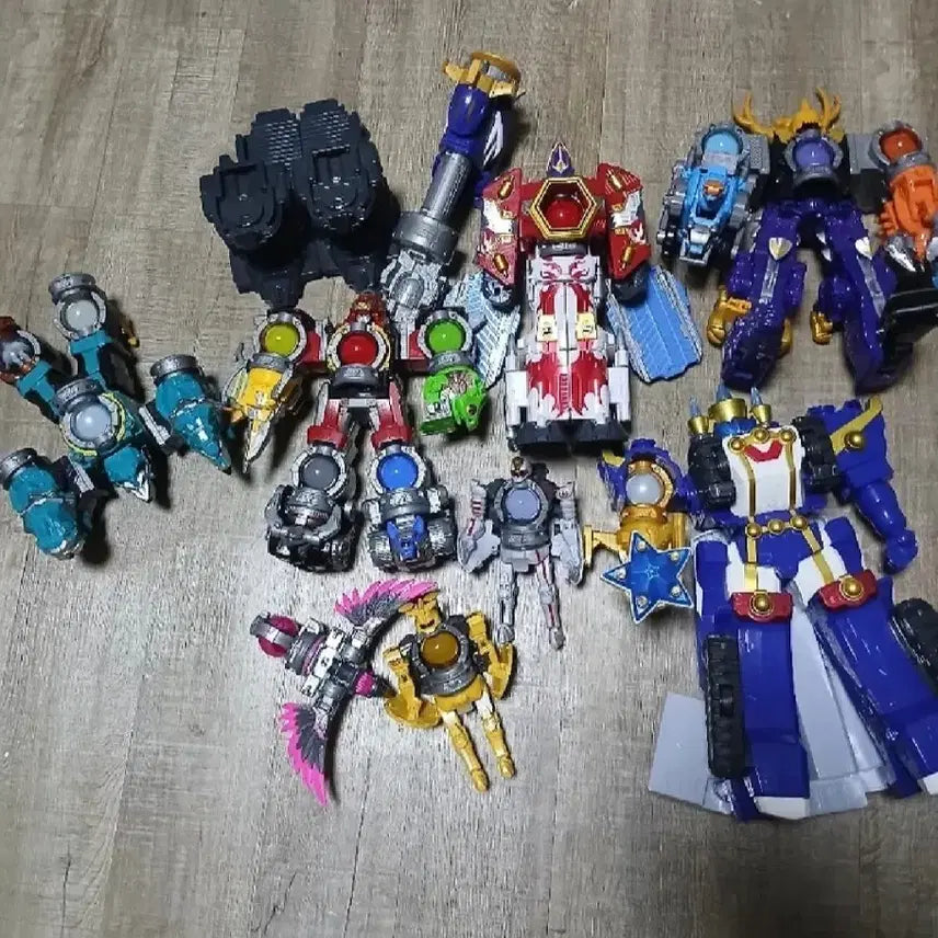 [BUNJANG] Power Rangers Galaxy Force Japanese Version Bundle Set / (일괄)파워레인저 갤럭시포스 일판