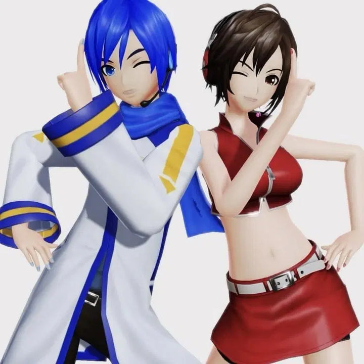 [BUNJANG] Meiko &amp; Kaito Gacha Acrylic Stand / 메이코&amp;카이토 가챠 아크릴 스탠드