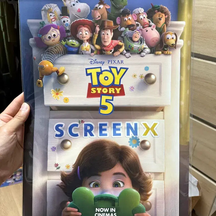 [BUNJANG] Toy Story 5 ScreenX Poster (A3) - Sealed New Product / (최저가/미개봉새상품)토이스토리5 스크린엑스 포스터(A3)