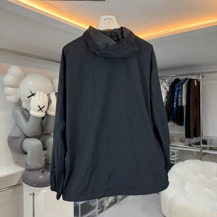 [BUNJANG] Stone Island Skin Touch Nylon TC Hooded Windbreaker Black XL / 스톤아일랜드 스킨 터치 나일론 tc 후드 바람막이 판매합니다