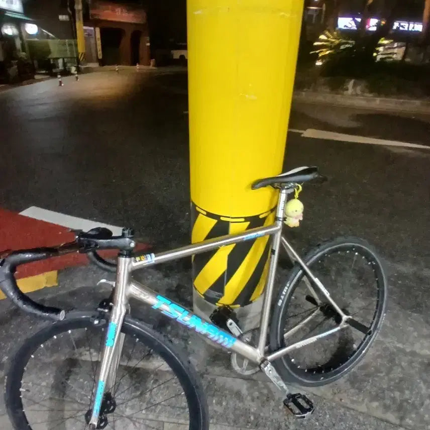 [BUNJANG] Tsunami Silver L Size Bicycle / 쓰나미 실버 L사이즈 판대