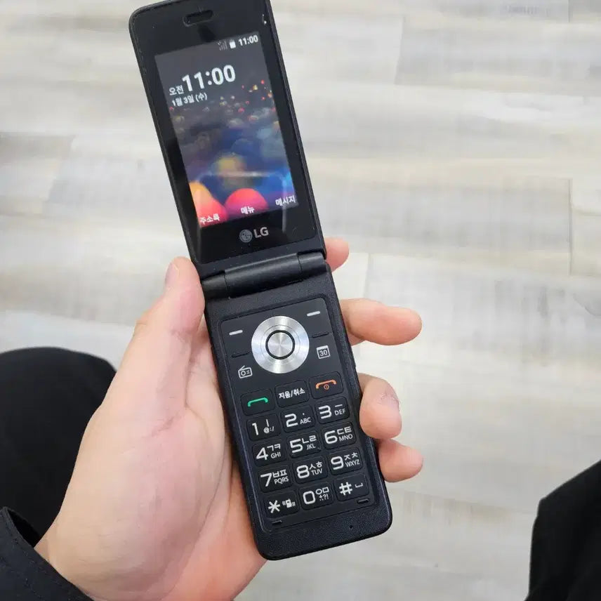 [BUNJANG] Gongsinside Y110 Folder Phone Black / 실사진 공신폰 Y110 폴더폰 블랙 팝니다 정상해지 중고폰 할인가능