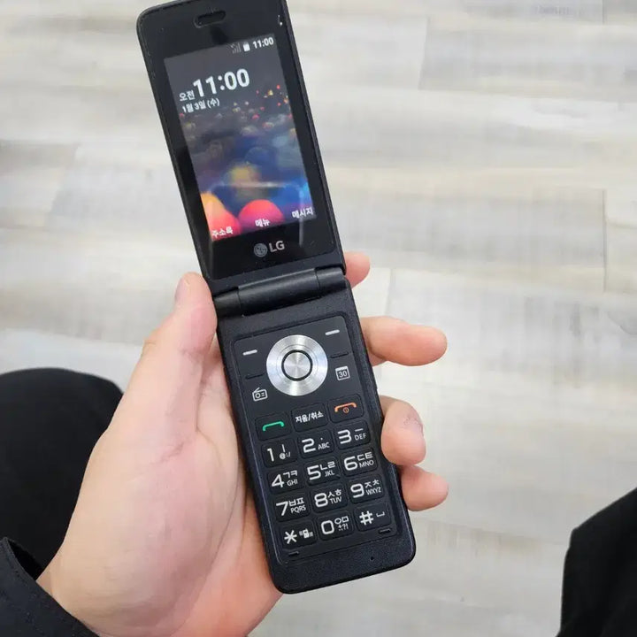 [BUNJANG] Gongsinside Y110 Folder Phone Black / 실사진 공신폰 Y110 폴더폰 블랙 팝니다 정상해지 중고폰 할인가능