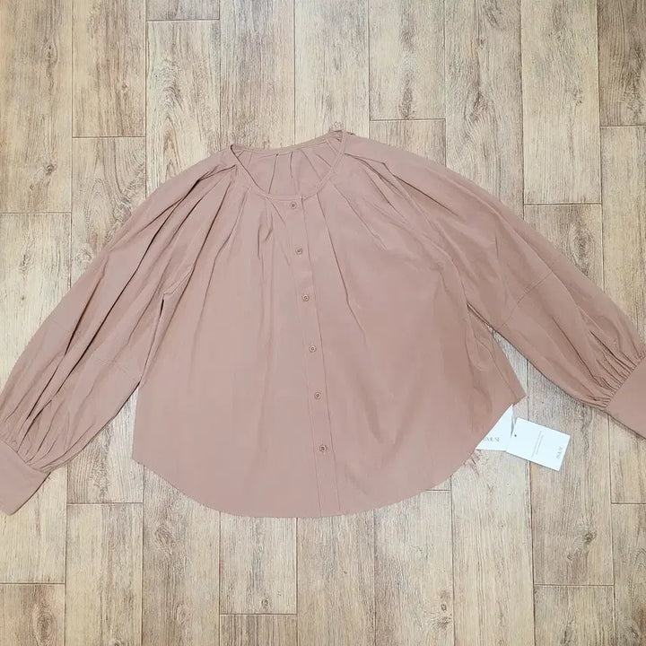 [BUNJANG] B.MUSE Venet Deep Pink Nut Blouse / 비뮤즈(B.MUSE) 베뉴엣 딥핑크 너트블라우스 프리사이즈 새상품