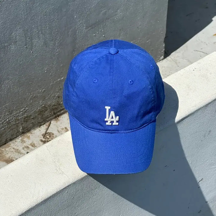 [BUNJANG] MLB LA Dodgers Blue Ball Cap / [F] MLB 엠엘비 LA다저스 블루 볼캡 모자