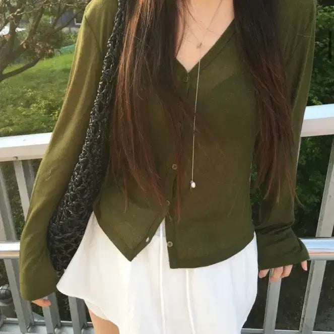 [BUNJANG] Ourcabinet Calm Slim Cardigan / Ourcabinet calm slim cardigan