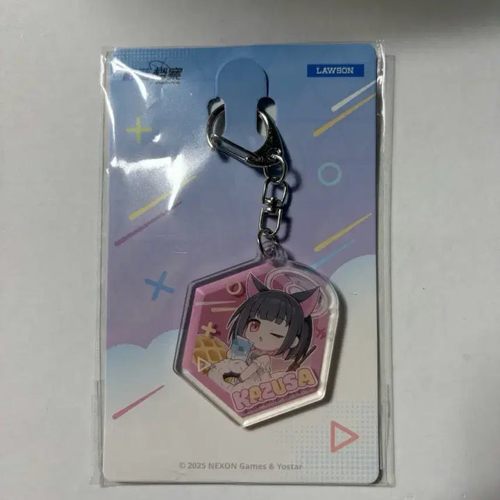 [BUNJANG] Blue Archive Kazusa Keyholder / [미개봉] 블루아카이브 공식 로손 콜라보 카즈사 키홀더