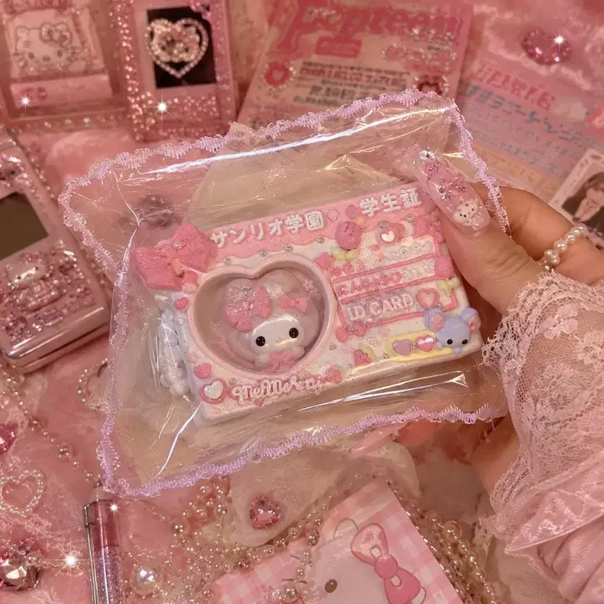 [BUNJANG] Sanrio My Melody Student ID "Morangi" Plush Charm / 마이멜로디 학생증 말랑이