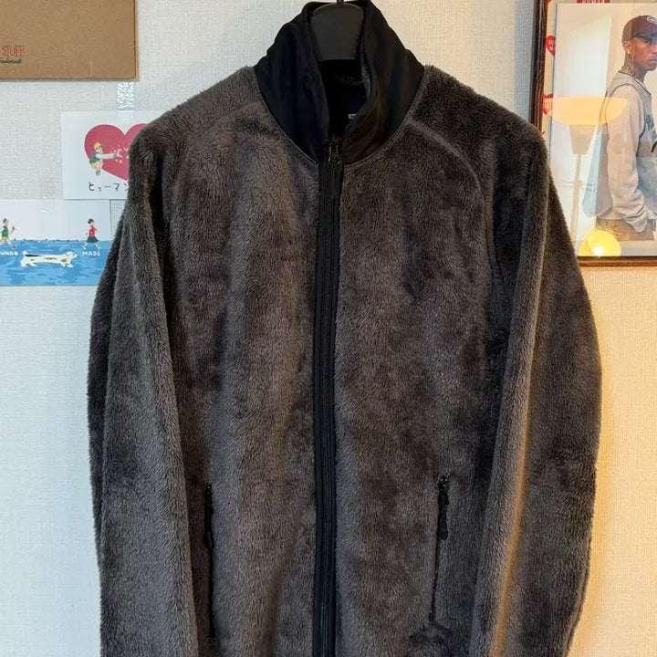 [BUNJANG] Needles Micro Fleece Piping Fleece Jacket M Dark Grey / [M]니들스 마이크로 플리스 파이핑 후리스 자켓