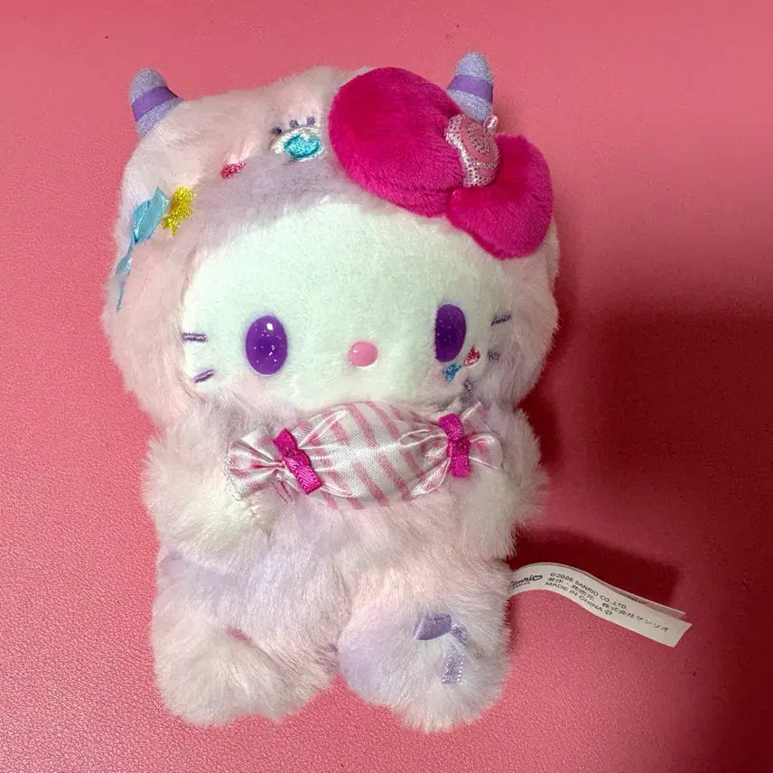 [BUNJANG] Sanrio Monster Series Hello Kitty Plush / (마지막 가격내림)산리오 컬러풀 팝 몬스터 헬로키티