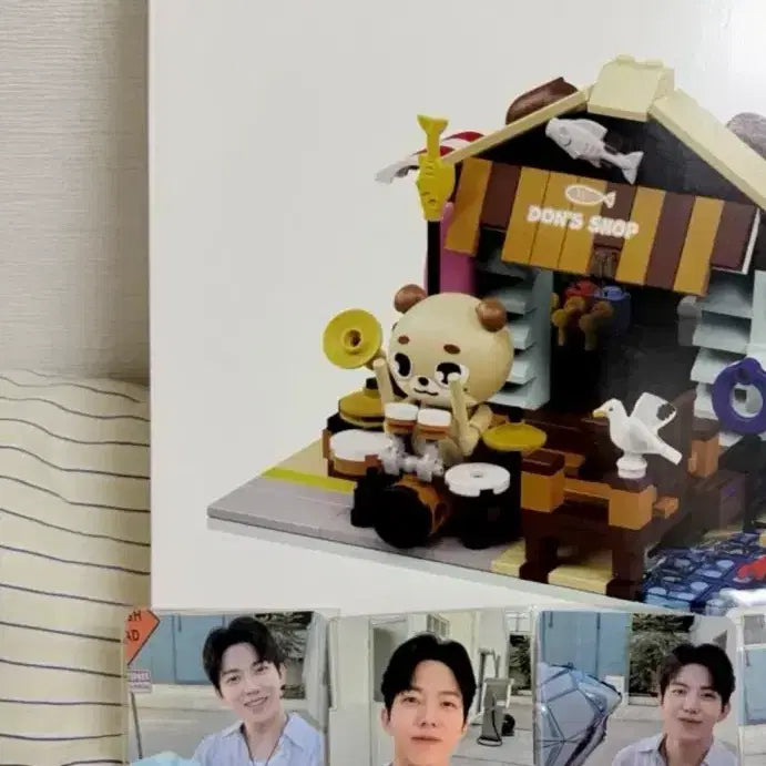 [BUNJANG] Day6 Denimals Brick Set Don + Dowoon Photocard Bundle / 미개봉,원가이하) 브릭세트 돈 + 도운 포카4장 데이식스 데니멀즈 레고