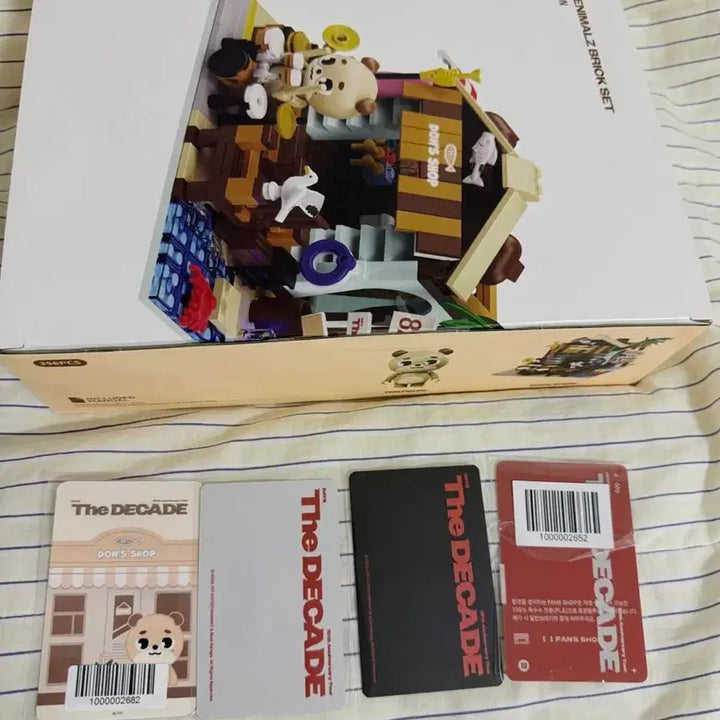 [BUNJANG] Day6 Denimals Brick Set Don + Dowoon Photocard Bundle / 미개봉,원가이하) 데이식스 데니멀즈 브릭세트 돈 + 도운 포카4장