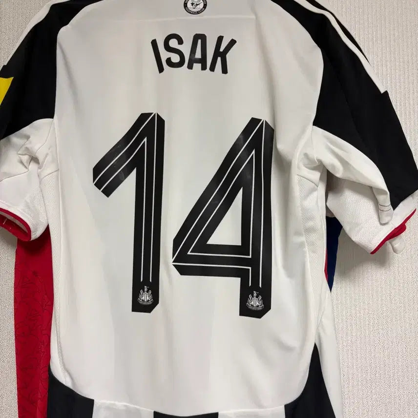 [BUNJANG] Newcastle Home Uniform Isak / 뉴캐슬 홈 유니폼 이삭 마킹