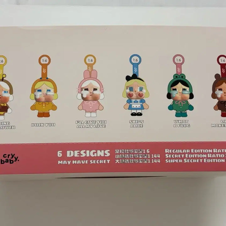 [BUNJANG] Pop Mart Crybaby Crying Again Series Opened Figures Bundle Set / 정품) 팝마트 크라잉 베이비 크라잉 어게인 시리즈 단순개봉 전제품