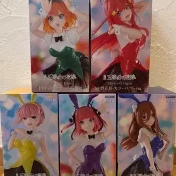 [BUNJANG] The Quintessential Quintuplets Trio Try-it Bunny Girl Figure / 오등분의 신부 트리오 트라이잇 바니걸 피규어