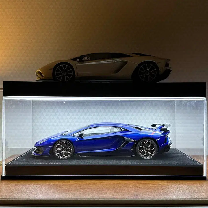 [BUNJANG] AutoArt Lamborghini Aventador SVJ Metallic Blue 1:18 Scale Model / 1:18 오토아트 AutoArt 람보르기니 아벤타도르 SVJ 메탈릭 블루