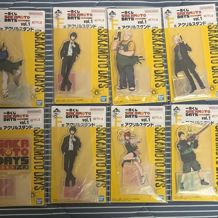 [BUNJANG] Sakamon Days Acrylic Stand Bundle Set / 사카모토데이즈 아크릴 일괄