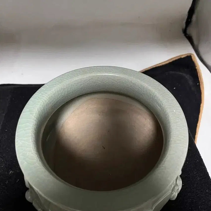 [BUNJANG] Authentic Yuan Dynasty Longquan Celadon Vase / 진품 원나라시대 용천요 도자기(운송시간13일)