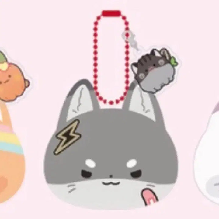 [BUNJANG] ScoSizm Koyo Ziptok Doll Cushion Keyring Bundle Set / 스코시즘 코요 짚톡 인형 쿠션