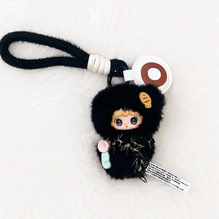 [BUNJANG] Yuki Alphabet Keyring Black / 유키알파벳 키링 블랙
