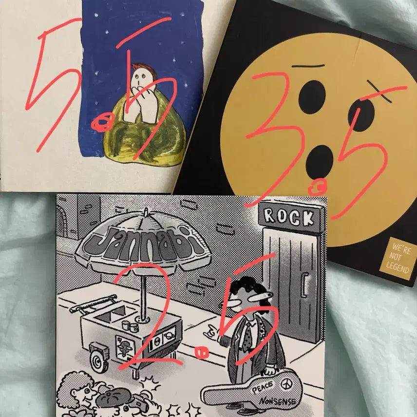 [BUNJANG] Jannabi Album CD / 잔나비 앨범 cd 양도 판매