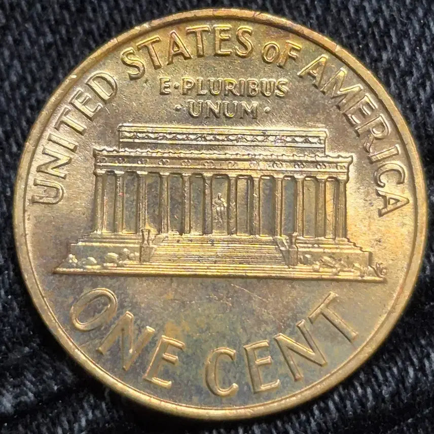 [BUNJANG] 1968 Lincoln Cent, Die Error (Uncirculated) / 링컨 1968년P 센트 L자 붙음 날자 더블다이. 주조에러(완전미사용)
