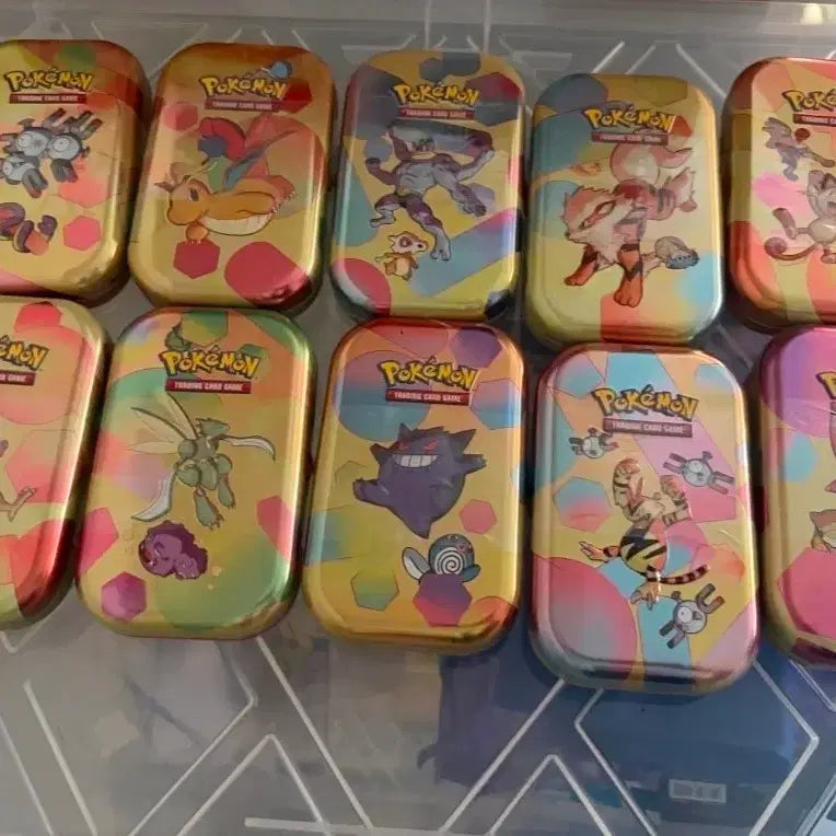 [BUNJANG] Pokemon 151 North America Mini Tin Full Set / 포켓몬 북미 151 미니틴