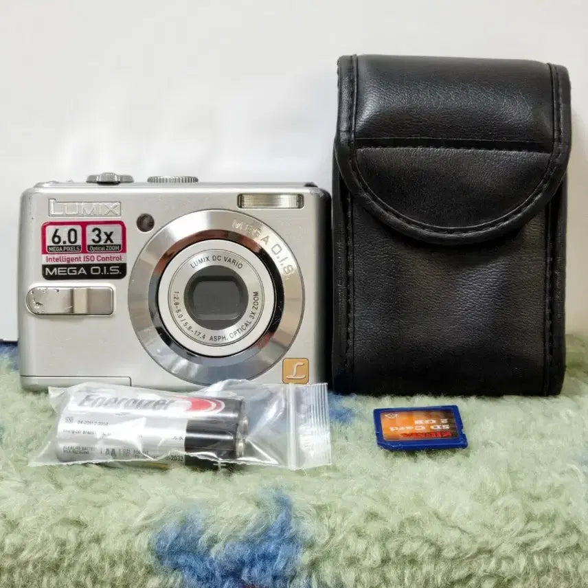 [BUNJANG] Panasonic Lumix DMC-LS60 Digital Camera Silver / (입문용/바로사용가능) 파나소닉 루믹스 DMC-LS60 디지털카메라 실버