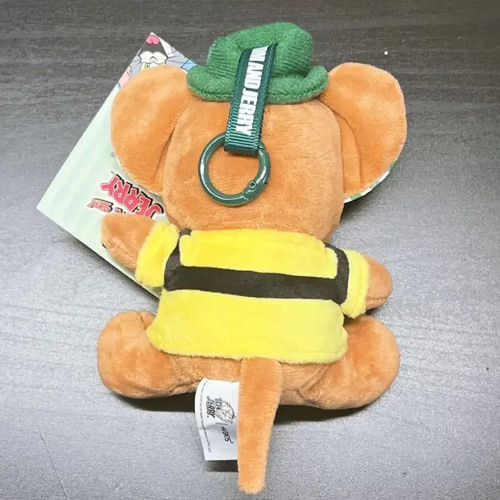 [BUNJANG] Tom and Jerry Check Point Check Pattern Keyring / 톰과제리 체크 포인트 체크 패턴 키링