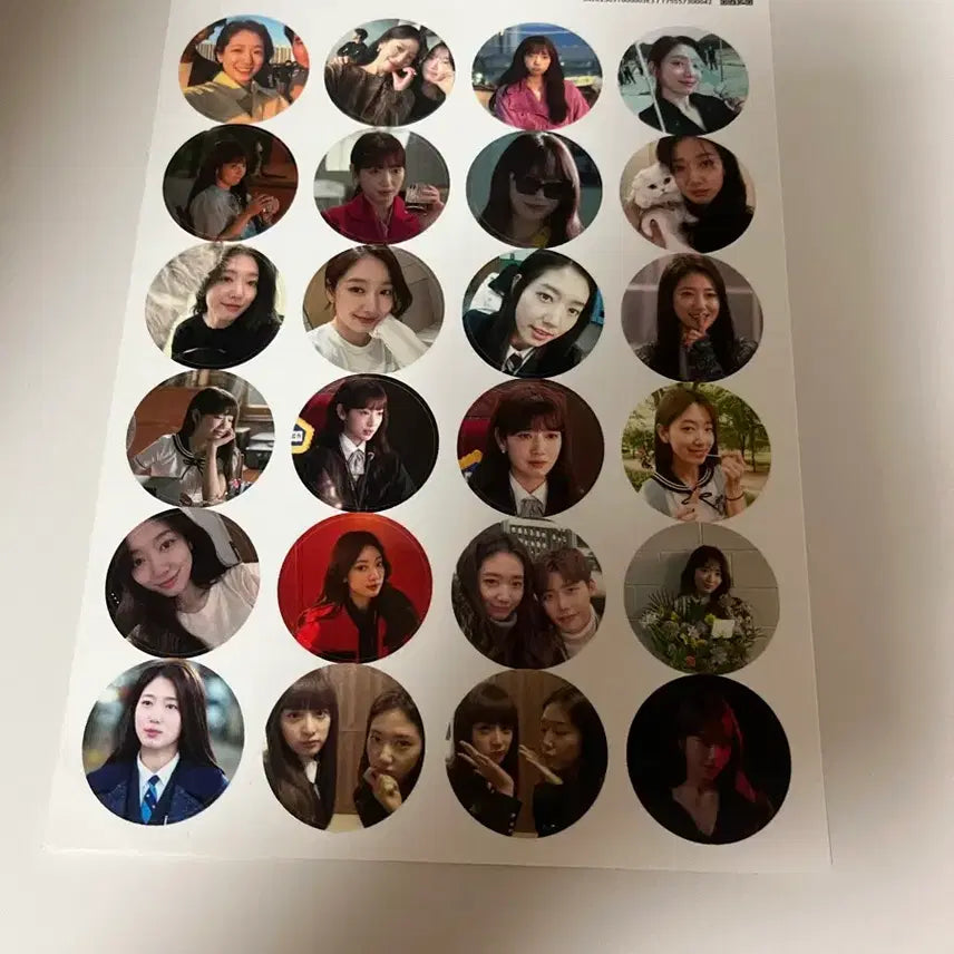 [BUNJANG] Park Shin Hye 4-Cut Photo and Sticker Set / 박신혜 네컷사진, 스티커 세트