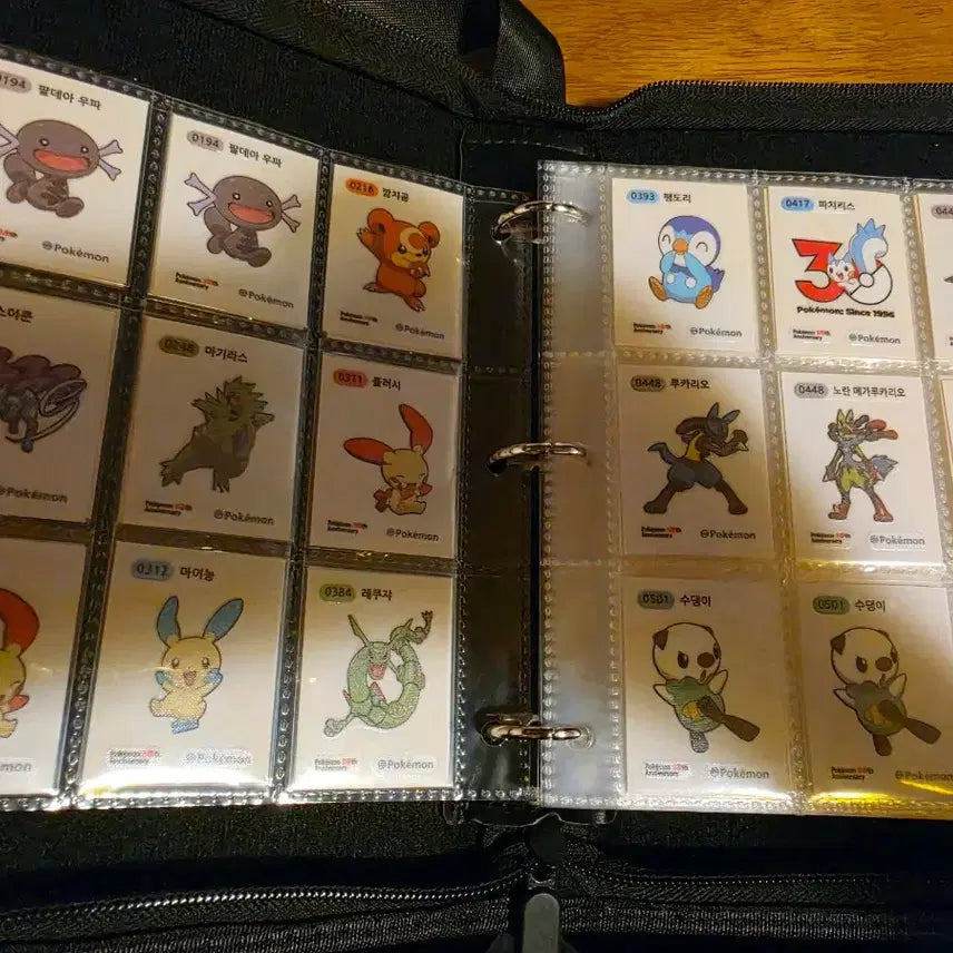 [BUNJANG] Pokemon 30th Anniversary Stickers / 포켓몬 30주년 띠부씰