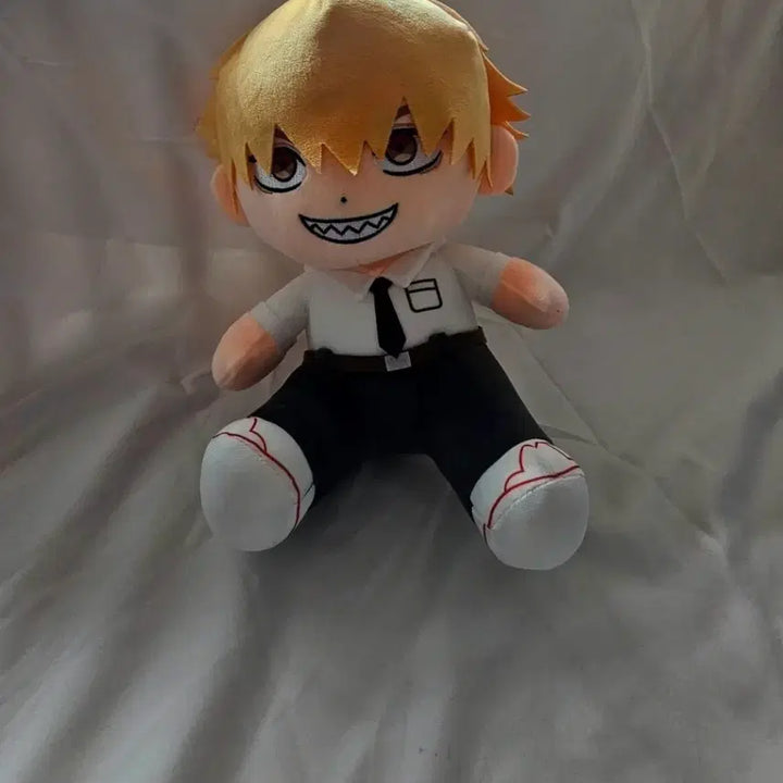 [BUNJANG] Chainsaw Man Denji &amp; Reze Plush Set / [택부착 신상품]체인소맨 덴지 레제 인형 2종 세트