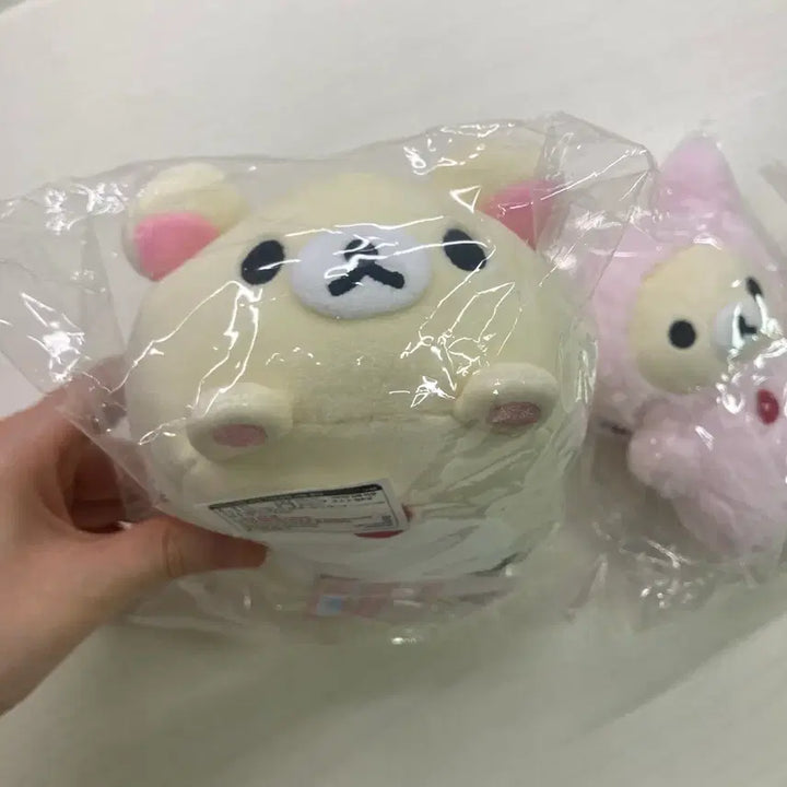 [BUNJANG] San-X Korilakkuma Usagi Rabbit Christmas Honeyforest Tenori Cushion / 산엑스 코리락쿠마 인형 우사기 토끼 크리스마스 허니포레스트 테노리 쿠션