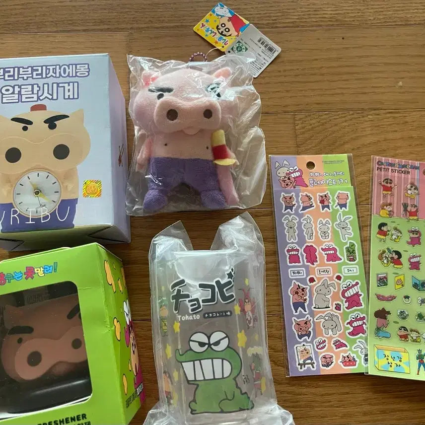 [BUNJANG] Crayon Shin-chan Authentic Sealed Bundle "Buriburi Demon King" Goods / 짱구는못말려 부리부리대마왕 미개봉 굿즈 일괄